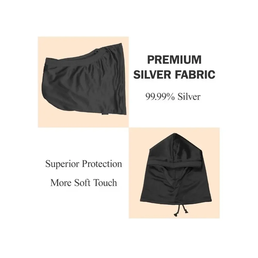 Faraday Hats Women Men Adjustable Protection Hood for 5G Blocking WiFi Shield